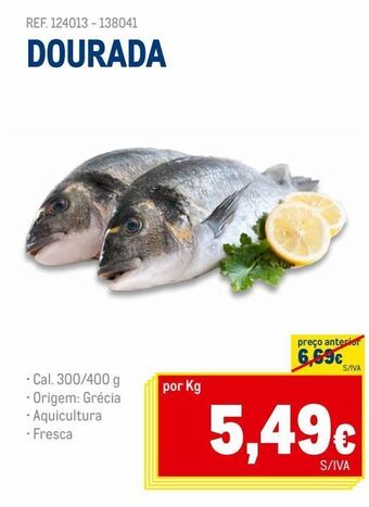 Makro Dourada promoção