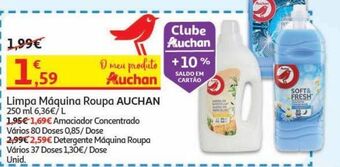 Auchan Amaciador concentrado auchan promoção