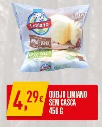 Miranda Supermercados Queijos limiano promoção
