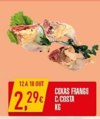 Miranda Supermercados Coxa de frango promoção