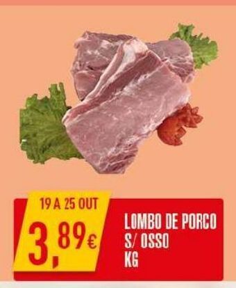 Miranda Supermercados Lombo suíno promoção
