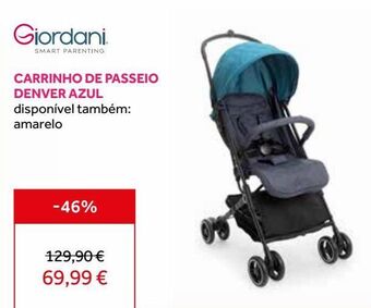 Prénatal Carrinho de passeio giordani promoção