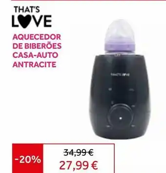Aquecedores de biberão that's love