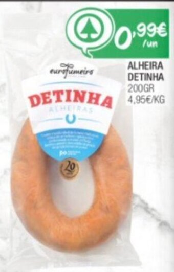 Spar Alheira Detinha 200g promoção