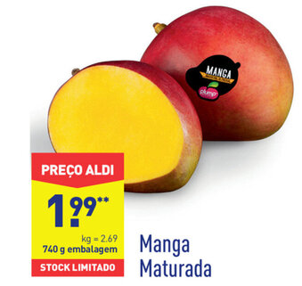 ALDI Manga Maturada 740g promoção