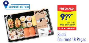 ALDI Sushi Gourmet 18 Peças promoção