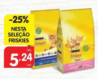 Minipreço Ração para gatos friskies promoção