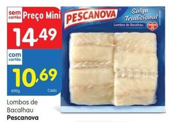 Minipreço Bacalhau pescanova promoção