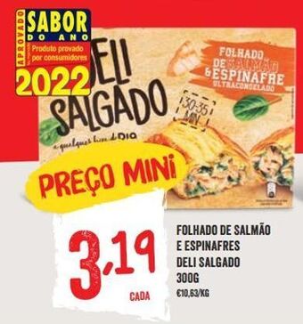Minipreço Folhado promoção