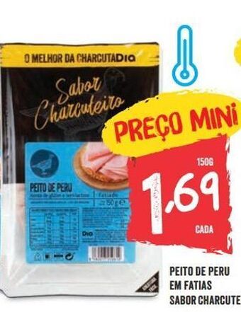 Minipreço Presunto de peru promoção