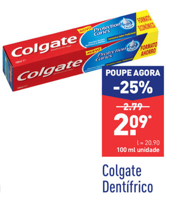 ALDI Colgate Dentífrico 100ml promoção