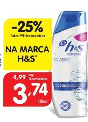 Minipreço Shampoo head & shoulders promoção