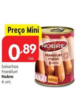 Minipreço Salsicha nobre promoção