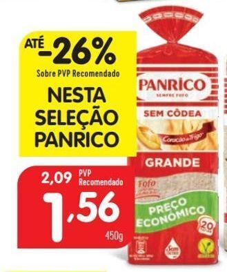 Pão sem casca panrico
