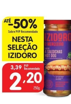 Minipreço Salsicha izidoro promoção