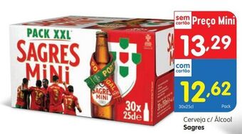 Minipreço Cerveja sagres mini promoção