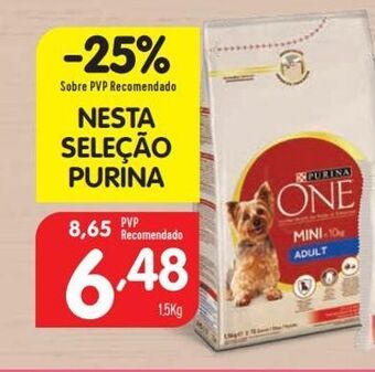 Minipreço Ração para cães purinaone promoção