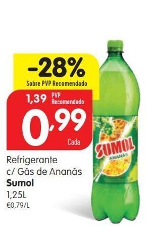 Minipreço Refrescos sumol promoção