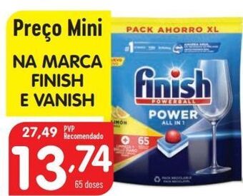 Minipreço Limpadores finish promoção