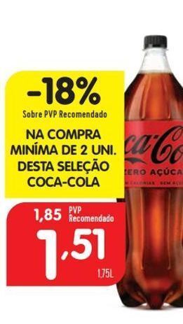 Minipreço Coca cola zero promoção