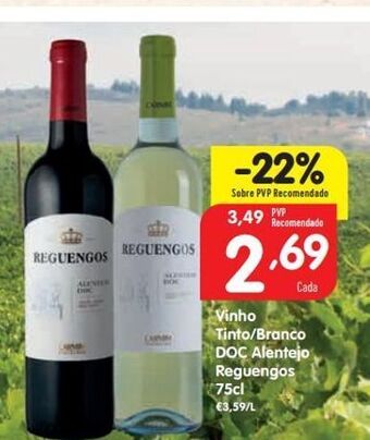 Minipreço Vinhos reguengos promoção