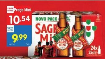 Minipreço Cerveja sagres promoção