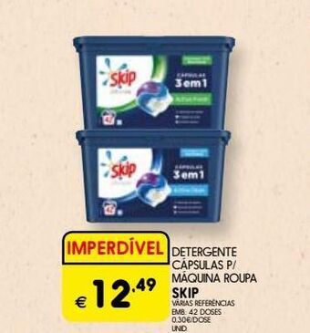 Meu Super Detergente em cápsulas skip promoção
