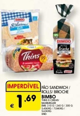 Meu Super Pão de forma bimbo promoção