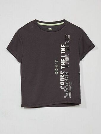 Kiabi T-shirt de desporto com estampado promoção