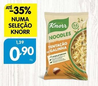 Minipreço Macarrão knorr promoção