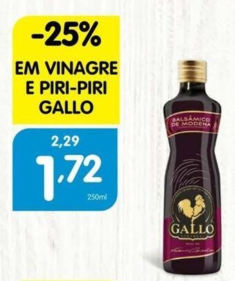 Minipreço Vinagre gallo promoção
