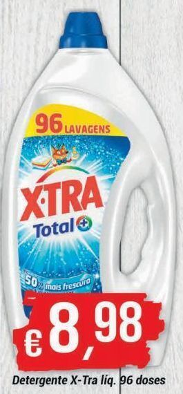Detergente líquido x-tra