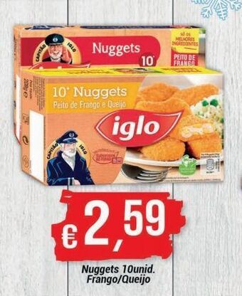 Nuggets de frango iglo