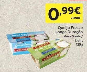 Queijo fresco amanhecer