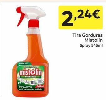 Desengordurante mistolin