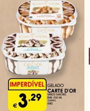 Meu Super Gelados carte d'or promoção