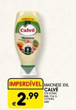 Meu Super Maionese calvé promoção