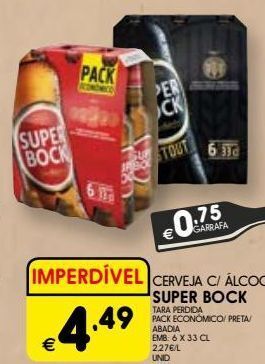 Meu Super Cerveja super bock promoção