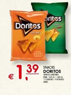 Salgadinhos doritos