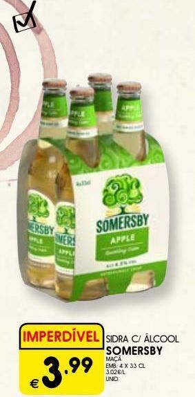 Meu Super Sidra somersby promoção