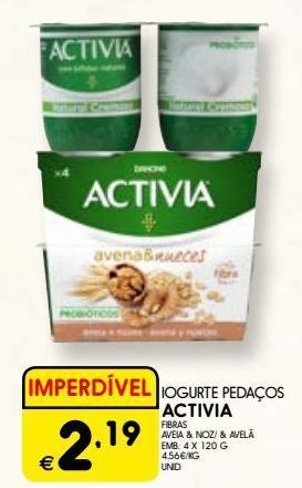 Meu Super Iogurte activia promoção