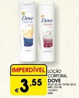 Meu Super Loção hidratante dove promoção