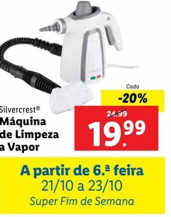 Lidl Vaporizador silvercrest promoção
