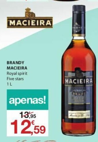 E.Leclerc Brandy Macieira 1L promoção