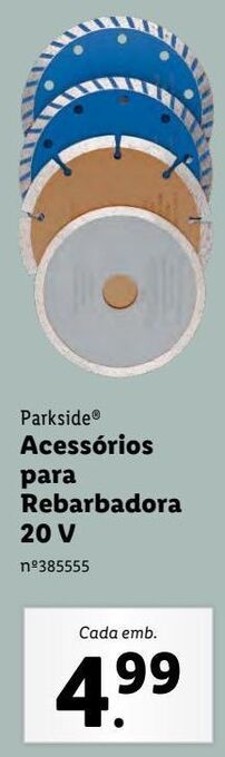 Lidl Ferramentas parkside promoção
