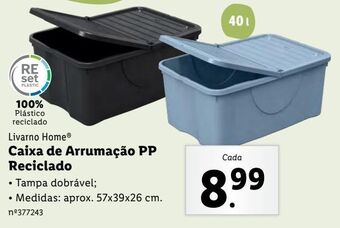 Lidl Caixa de armazenamento promoção