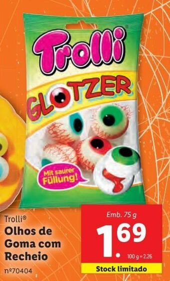 Lidl Doces de halloween promoção
