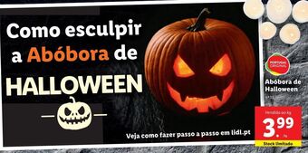 Lidl Abóbora promoção