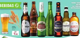 E.Leclerc Cerveja Bitburger 33cl promoção