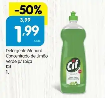 Minipreço Detergente lavalouça cif promoção